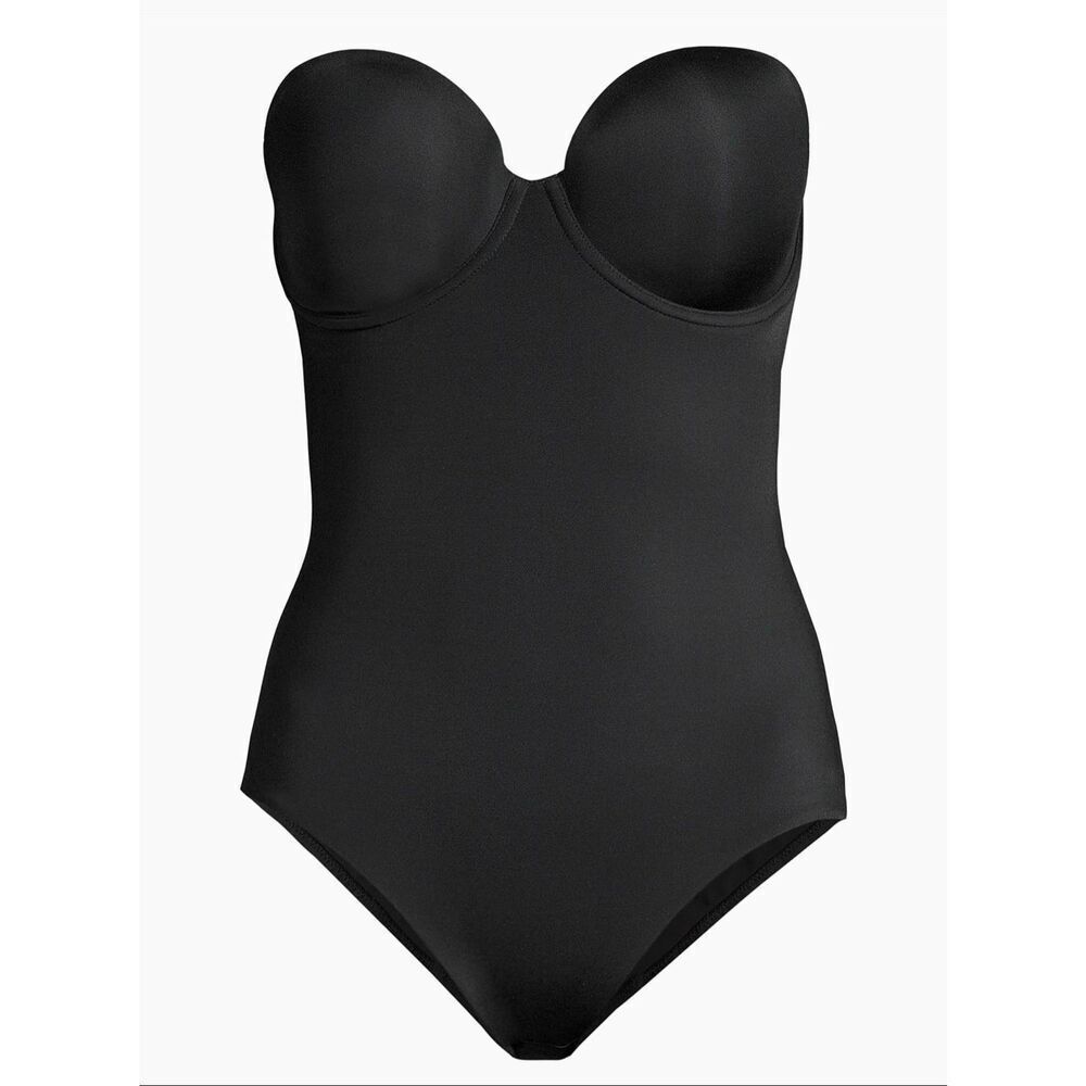 Wacoal Red Carpet Strapless Shaping Bodysuit Bodybriefer Black 40D